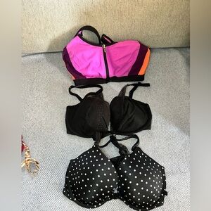 Lot of 3 Victoria’s Secret Bras (34D)